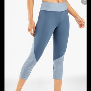Fabletics Ultracool Printed Crop Leggings